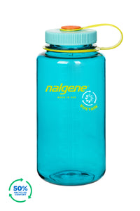 Nalgene Sustain Wide Mouth Bottle 1 Litre - Cerulean