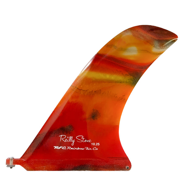 Rainbow Fin Co - Reilly Stone Red / Orange Acid Wash 10.25